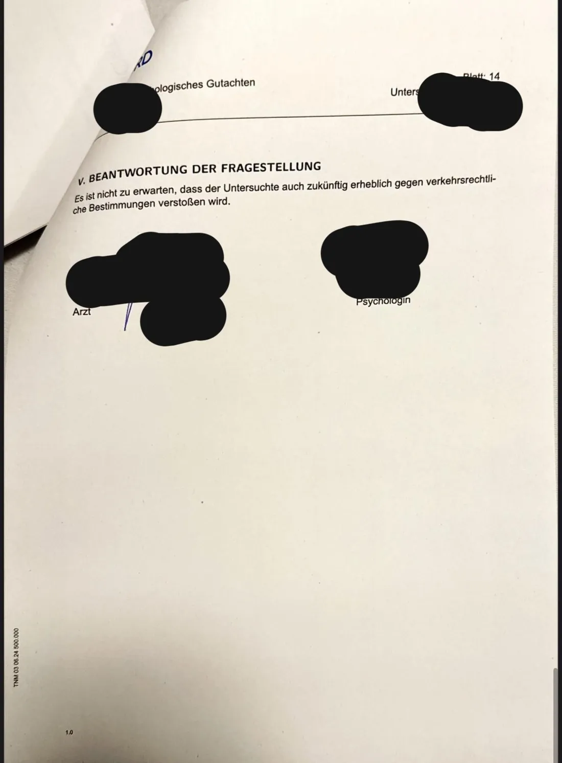Anonymisiertes, positives MPU-Gutachten – MPU Drogen, Drogen am Steuer